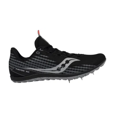 Pre-owned Saucony Havok Xc 3 Spike 'black'