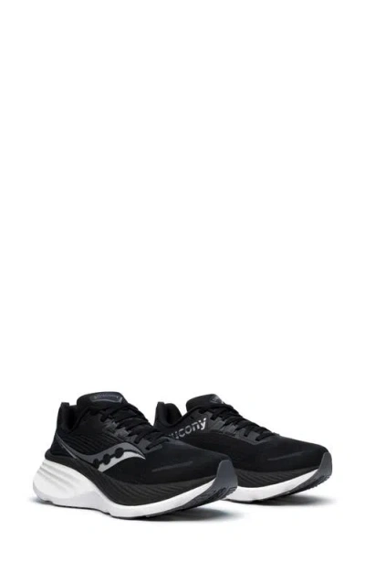 Saucony Hurricane 24 Running Shoe In Black