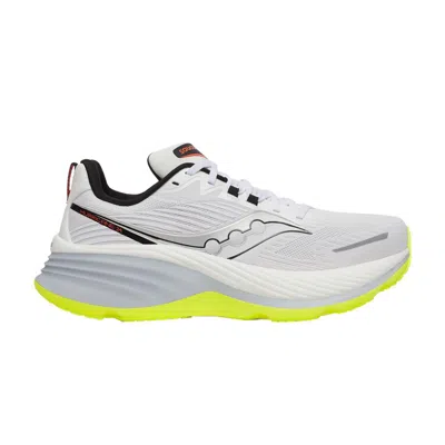 Pre-owned Saucony Hurricane 24 'white Black Citron'