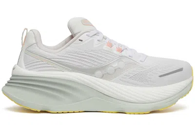 Pre-owned Saucony Hurricane 24 (women's) Sneakers In White/foam