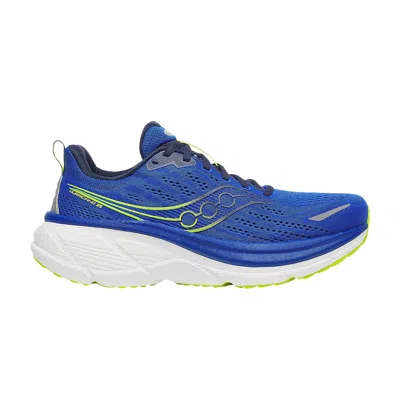 Pre-owned Saucony Hurricane 25 Wide 'lapis Citron' | Blue | Men's Size 9.5