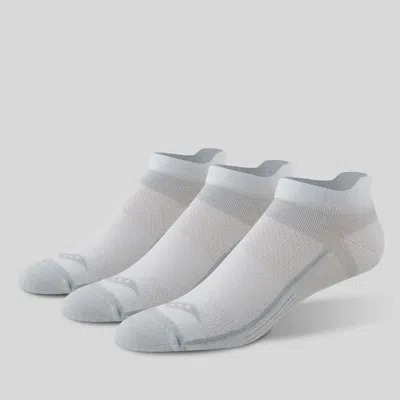 Saucony Inferno Ultralight No Show Tab 3-pack Sock White In Multi
