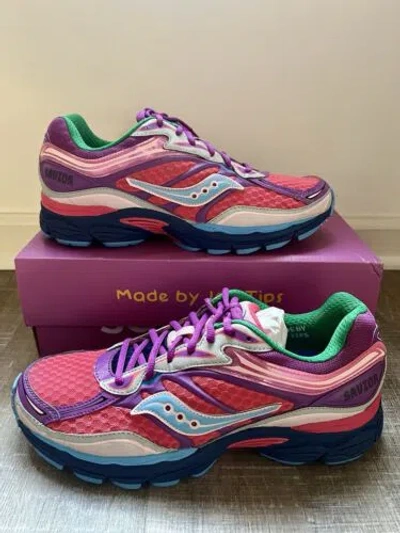 Pre-owned Saucony Jae Tips  Progrid Omni 9 'to Do List' Pink Size 11.5 Men's (s70864-1)