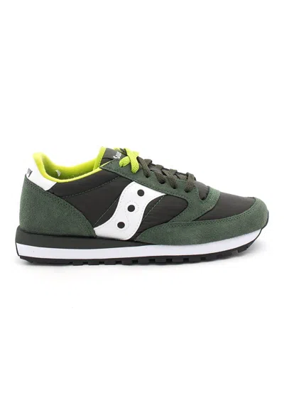 Saucony Jazz 2044-275 Sneaker Men's Dark Green Running Shoes Gbnc1089