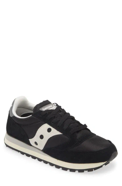 Saucony Jazz 81 Sneaker In Black/ Grey