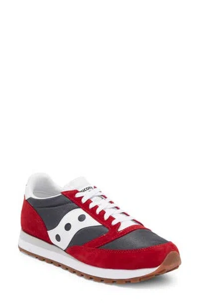 Saucony Jazz 81 Sneaker In Red/gray