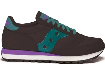Pre-owned Saucony Jazz 81 Sneakers In Turquoise/violet