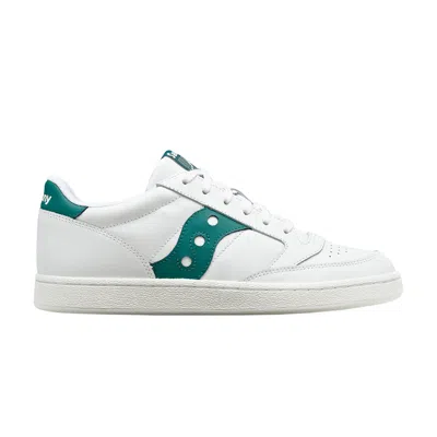 Pre-owned Saucony Jazz Court Pu 'white Green'