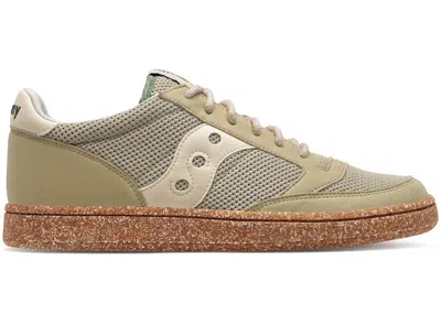 Pre-owned Saucony Jazz Court Rfg Piã±atex Sneakers In Sage/gum