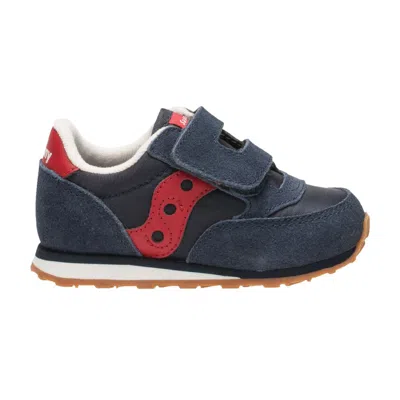 Pre-owned Saucony Jazz Hook & Loop Big Kid 'navy Red' | Blue | Kid's Size 11