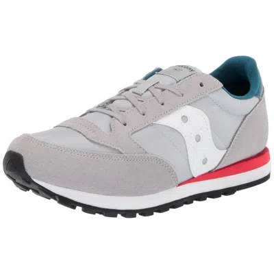 Saucony Kids'  Jazz Original Grey / Blue / Red Sk265127-020 Grade-school In Gray