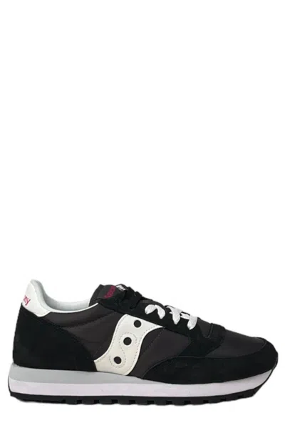 Saucony Jazz Original Lace-up Sneakers In Blk/wht