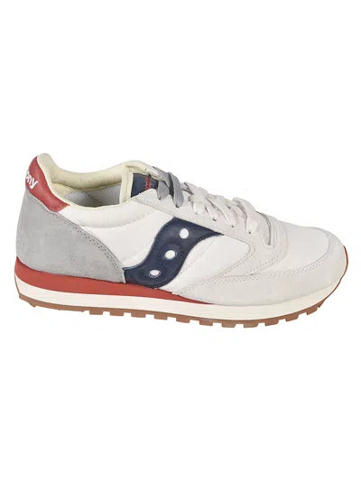 Saucony Jazz Original Sneakers In White/blue