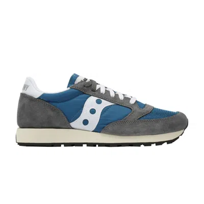 Pre-owned Saucony Jazz Original Vintage 'castlerock Teal' | Grey | Men's Size 11.5