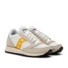 Saucony Jazz Original Vintage S60368-40 Women's Cement Yellow Shoes Gbnc1035 In Neutral