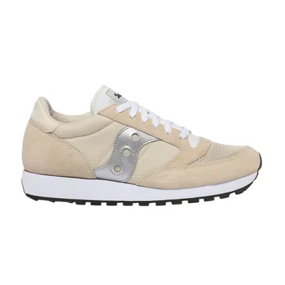 Pre-owned Saucony Jazz Original Vintage 'tan Silver' | Cream | Men's Size 8 In White