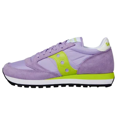 Saucony Jazz Original Violet / Lime S1044-671 Women's In Purple