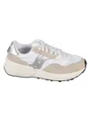 Saucony Jazz Nxt Trainers In White/silver