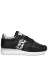 Saucony Jazz Triple Animalier Sneakers In Black