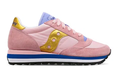 Pre-owned Saucony Jazz Triple Peach Gold (women's) In Peach/gold