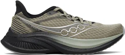 Saucony Khaki Endorphin Speed 5 Sneakers In Green