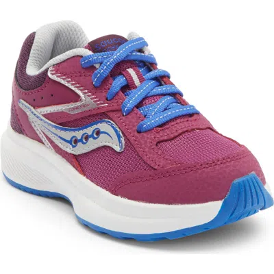 Saucony Kids' Cohesion Kidz Sneaker In Purple