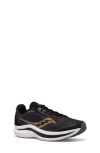 Saucony Kids' Endorphin Running Shoe In Black/gold