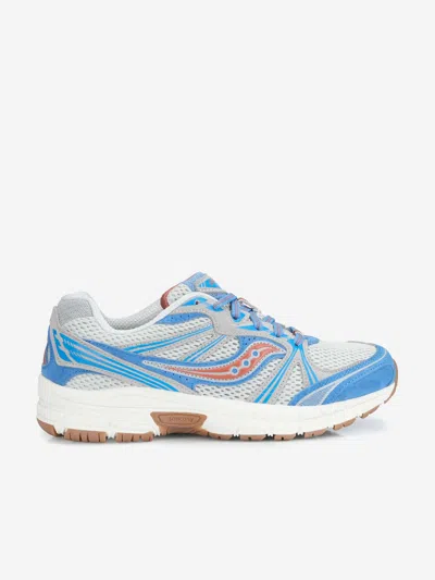 Saucony Kids Grid Legacy Trainers In Blue