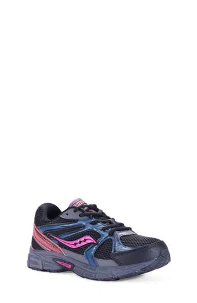 Saucony Kids' Ride Millennium Sneaker In Black