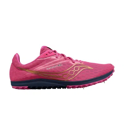 Pre-owned Saucony Kilkenny Xc9 Spike 'prospect Quartz' In Pink