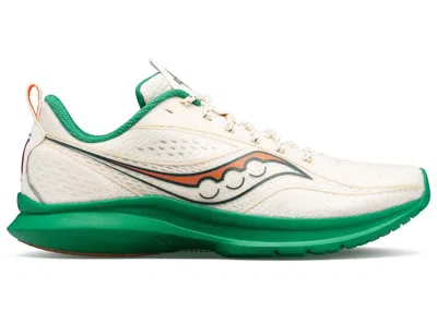 Pre-owned Saucony Kinvara 13 Shamrock (women's) Sneakers In Irish Cream/green/orange