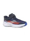 Saucony Kinvara 14 A/c Hook-and-loop Sneakers In Blue