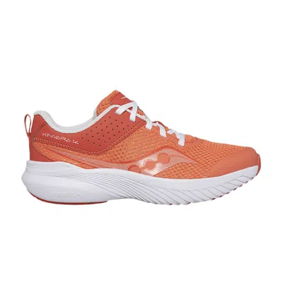 Pre-owned Saucony Kinvara 14 Big Kid 'coral' | Orange | Kid's Size 12.5