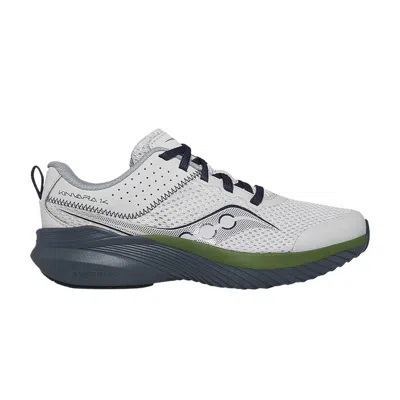 Pre-owned Saucony Kinvara 14 Big Kid 'grey Blue Green' | Kid's Size 6 In Gray