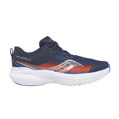 Pre-owned Saucony Kinvara 14 Big Kid 'navy Red' | Blue | Kid's Size 6