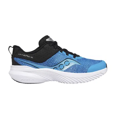 Pre-owned Saucony Kinvara 14 Big Kid 'viziblue Echo' | Kid's Size 7 In Blue