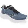 Saucony Kinvara 14 Running Shoe In Murk/black