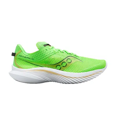 Pre-owned Saucony Kinvara 14 'slime Gold' In Green