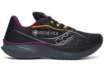 Pre-owned Saucony Kinvara 15 Goretex (women's) Sneakers In Black/shadow