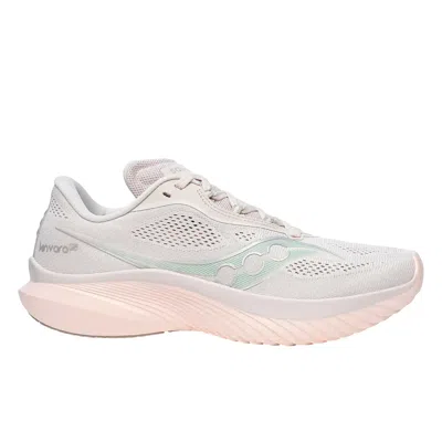 Saucony Kinvara 15 Moon / Jade S10967-242 Women's In White
