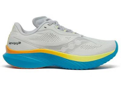 Pre-owned Saucony Kinvara 15 (women's) Sneakers In Foam/viziblue