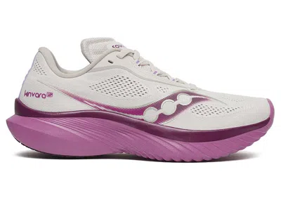 Pre-owned Saucony Kinvara 15 (women's) Sneakers In Moon/viola