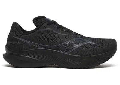 Pre-owned Saucony Kinvara 15 (women's) Sneakers In Triple Black