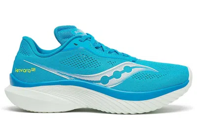 Pre-owned Saucony Kinvara 15 (women's) Sneakers In Viziblue/foam