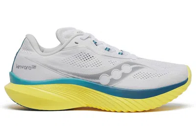 Pre-owned Saucony Kinvara 15 (women's) Sneakers In White/finch