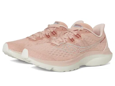 Saucony Womens  Kinvara 16 In Pink Cameo/tan