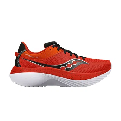 Pre-owned Saucony Kinvara Pro 'infrared Black' In Red