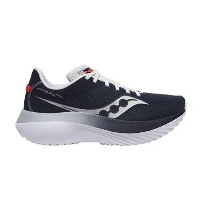 Pre-owned Saucony Kinvara Pro 'navy White' In Blue