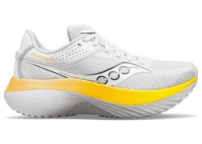 Pre-owned Saucony Kinvara Pro (women's) Sneakers In Fog/vizigold