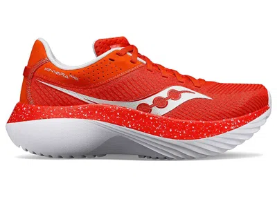Pre-owned Saucony Kinvara Pro (women's) Sneakers In Infrared/fog